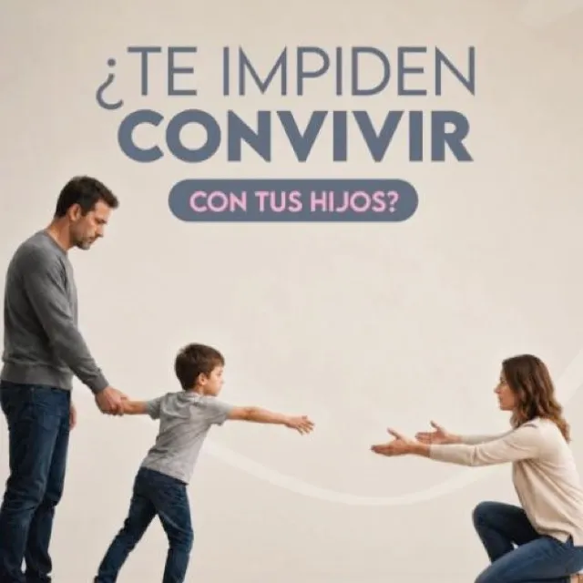 ¿Te impiden convivir con tus hijos?